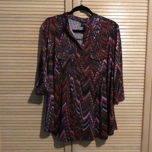 3/4 Sleeve Top Cocomo Woman